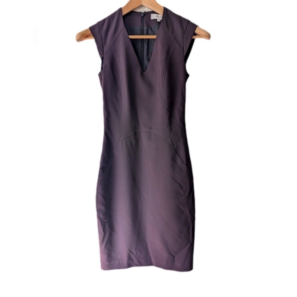 Reiss Plum Sleeveless Mini Dress